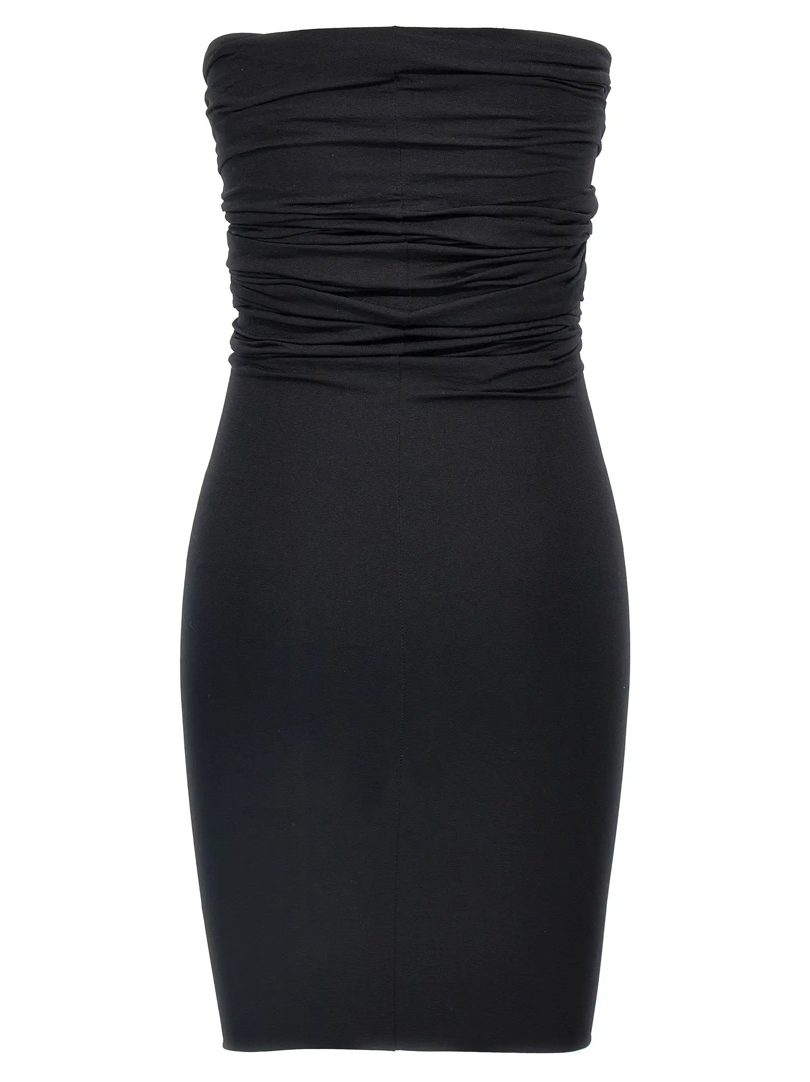 Rick Owens Black Nylon Short Dress