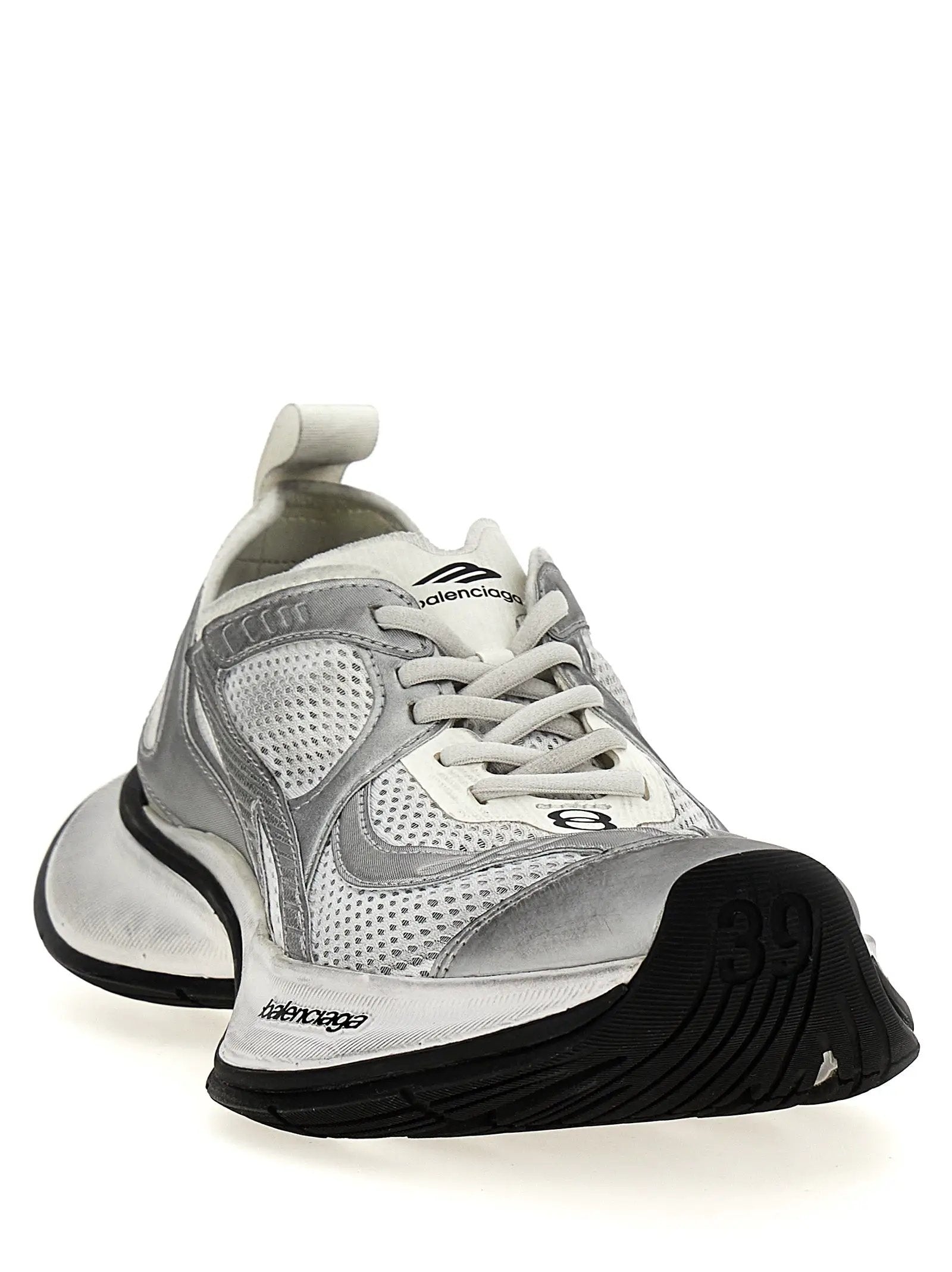 Baskets de sport Balenciaga grises en polyester
