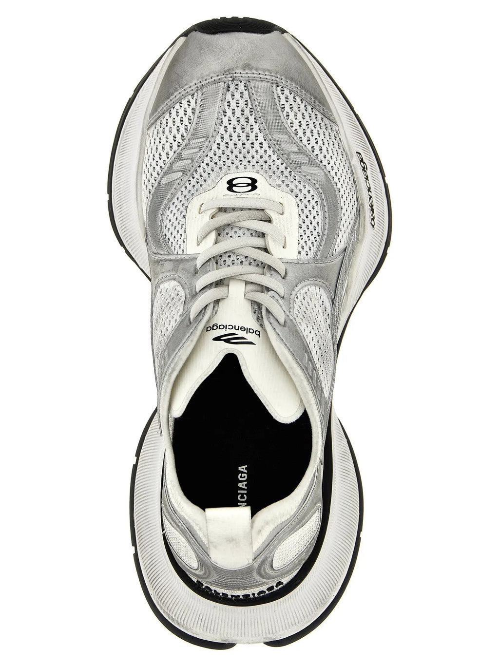 Baskets de sport Balenciaga grises en polyester
