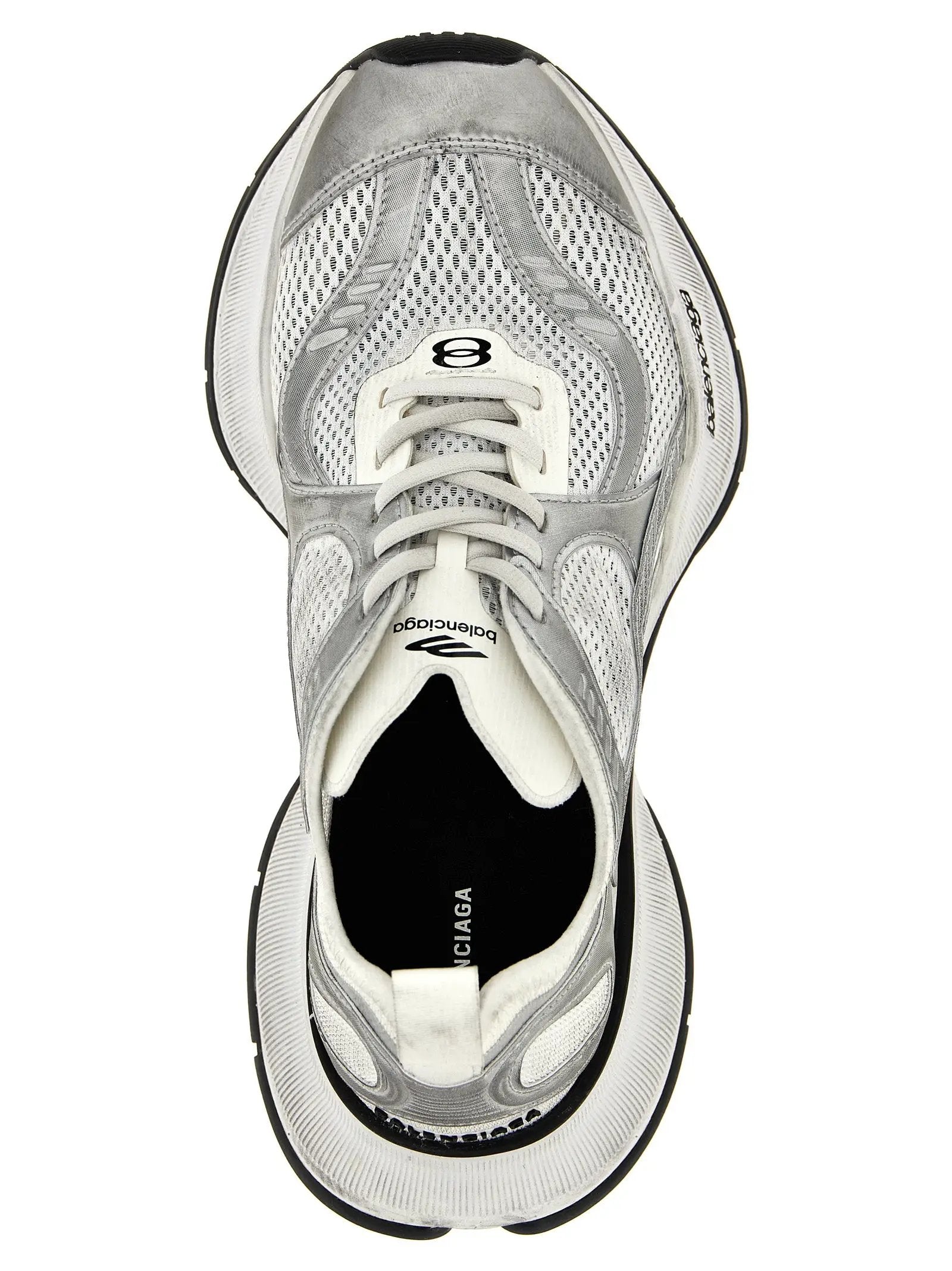 Baskets de sport Balenciaga grises en polyester