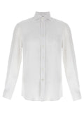 Brunello Cucinelli White Linen Blouse