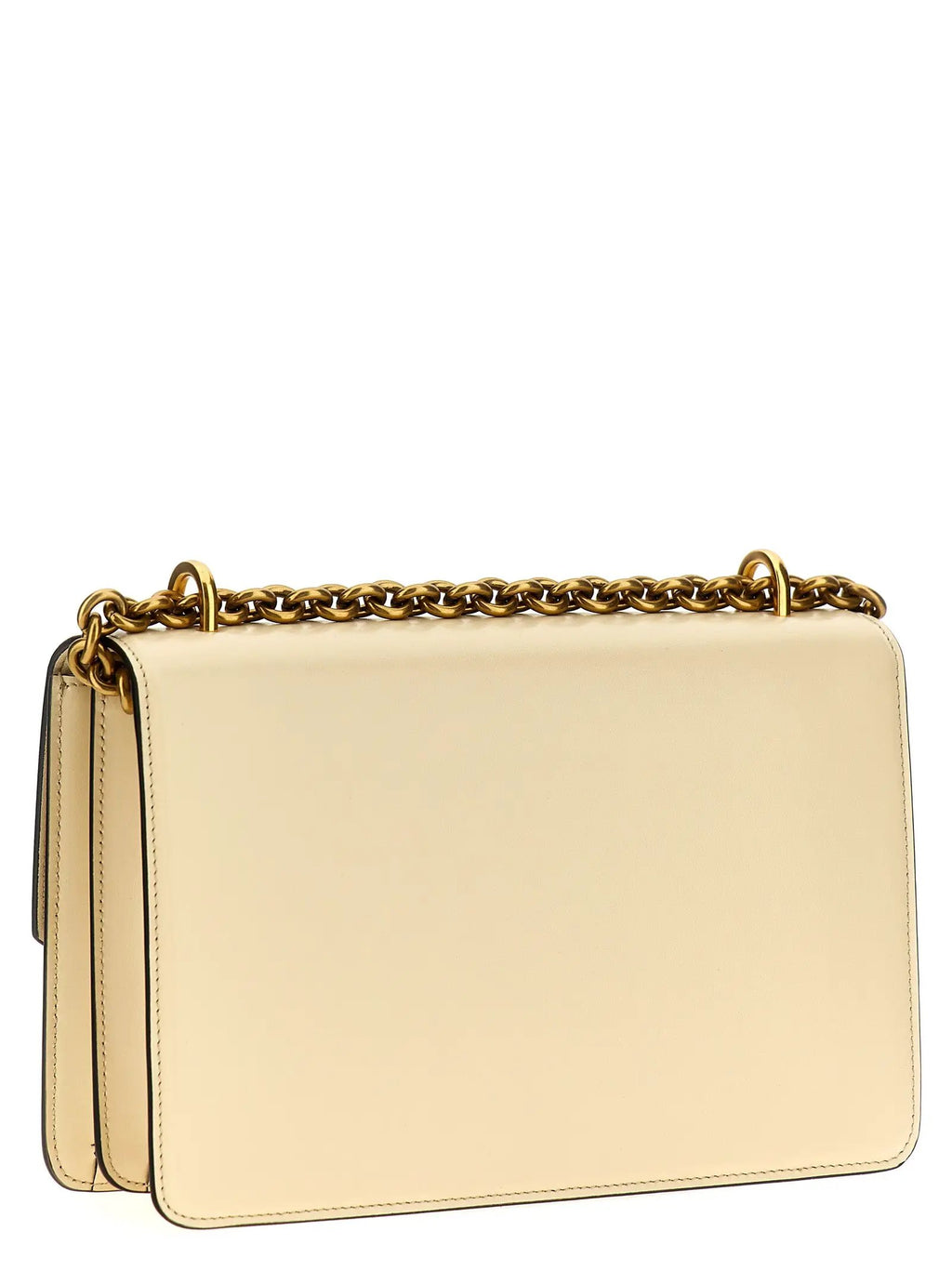 Valentino Garavani White Calfskin Shoulder Bag