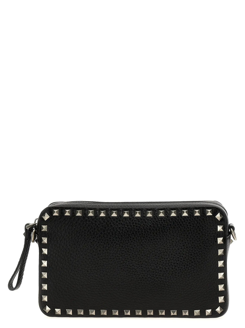 Valentino Garavani Black Calfskin Crossbody Bag