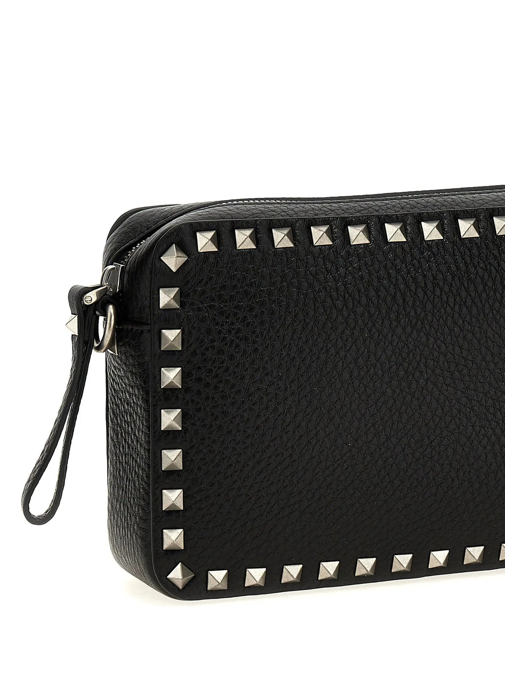 Valentino Garavani Black Calfskin Crossbody Bag