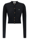 Vivienne Westwood Black Wool Cardigan