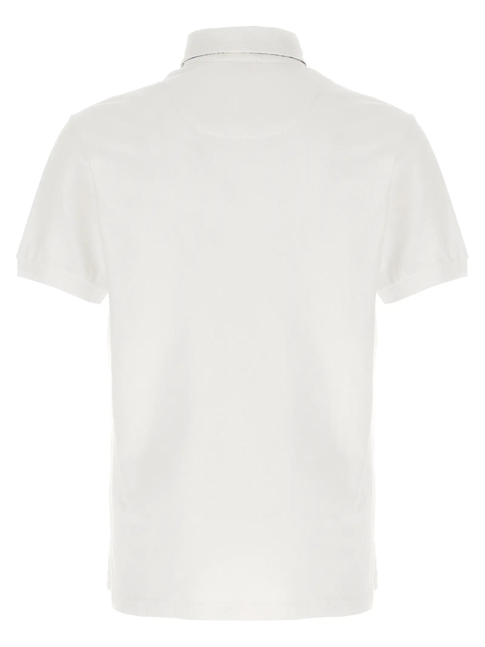 Etro White Cotton Polo Shirt