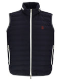 Brunello Cucinelli Blue Polyamide Coat