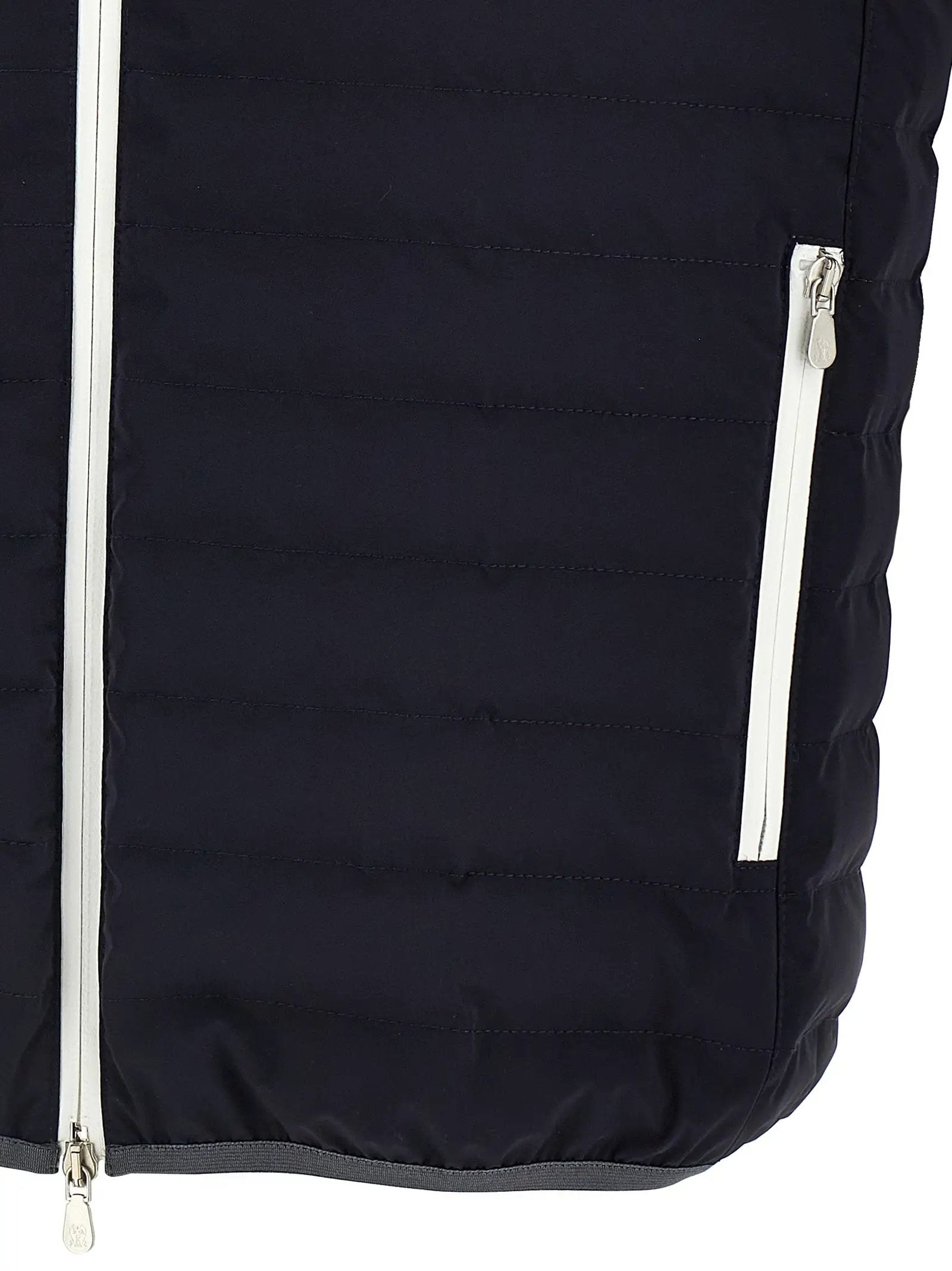 Brunello Cucinelli Blue Polyamide Coat
