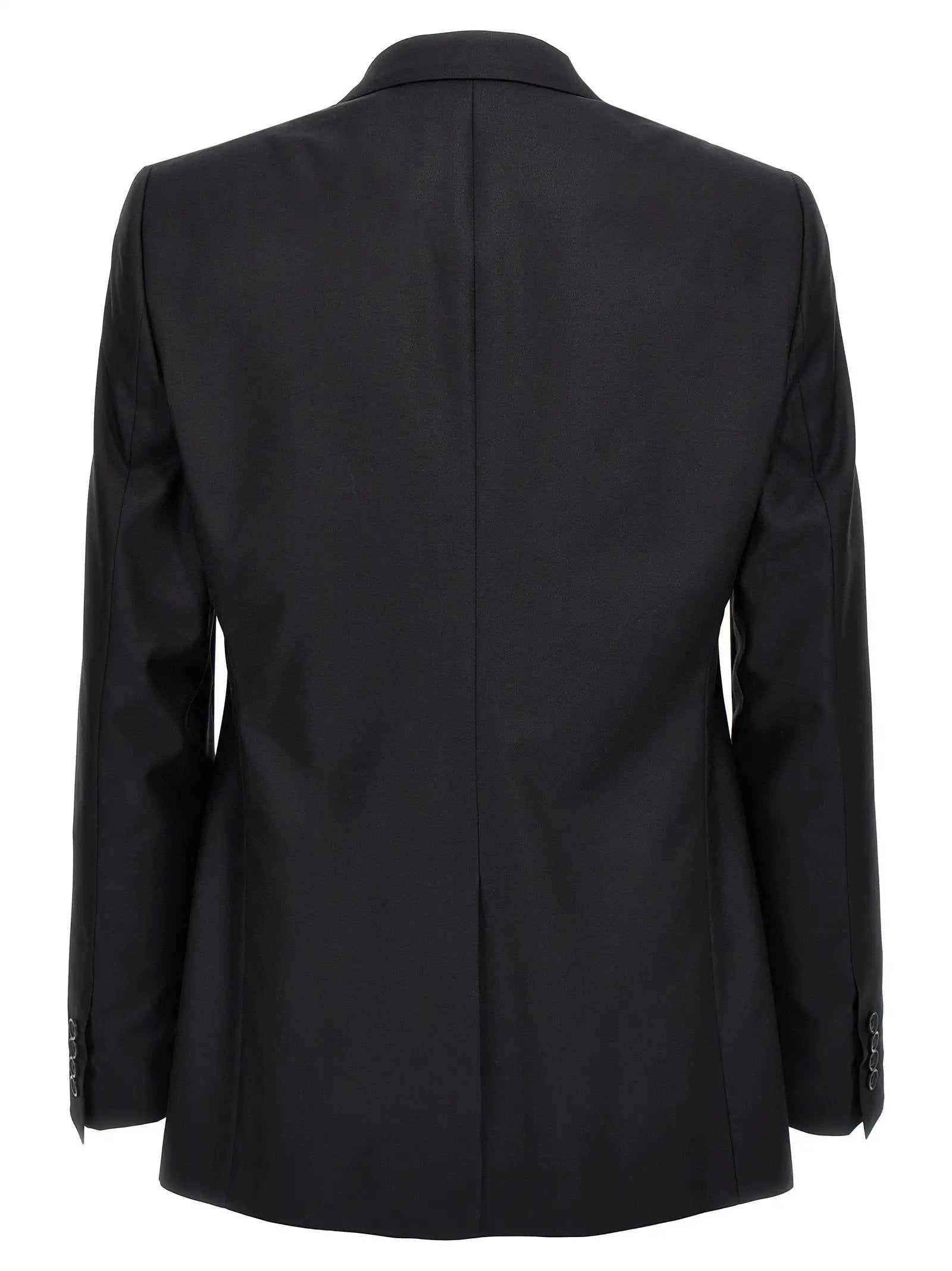 Dolce & Gabbana Blue Virgin Wool Two-Piece Suit