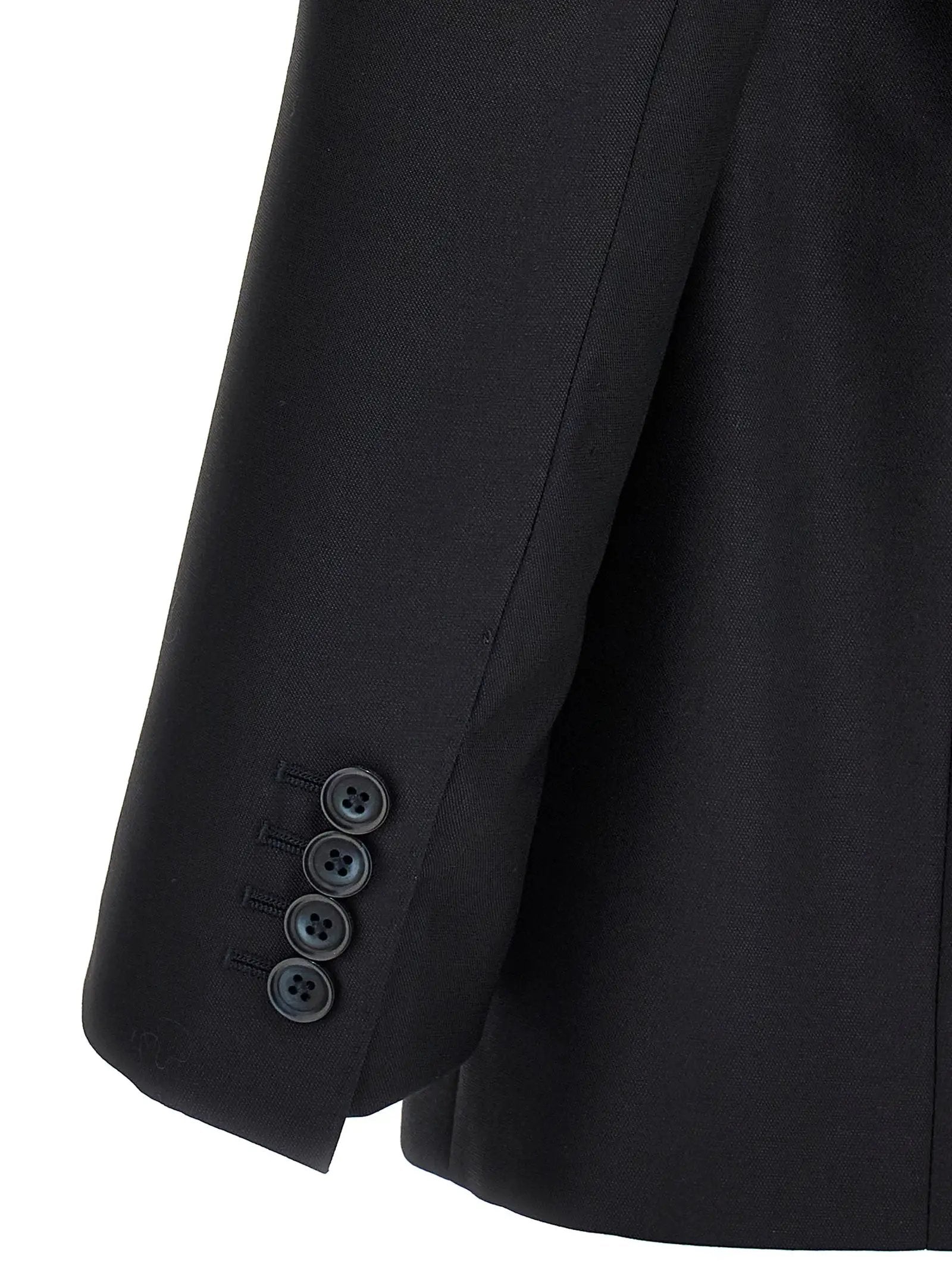 Dolce & Gabbana Blue Virgin Wool Two-Piece Suit
