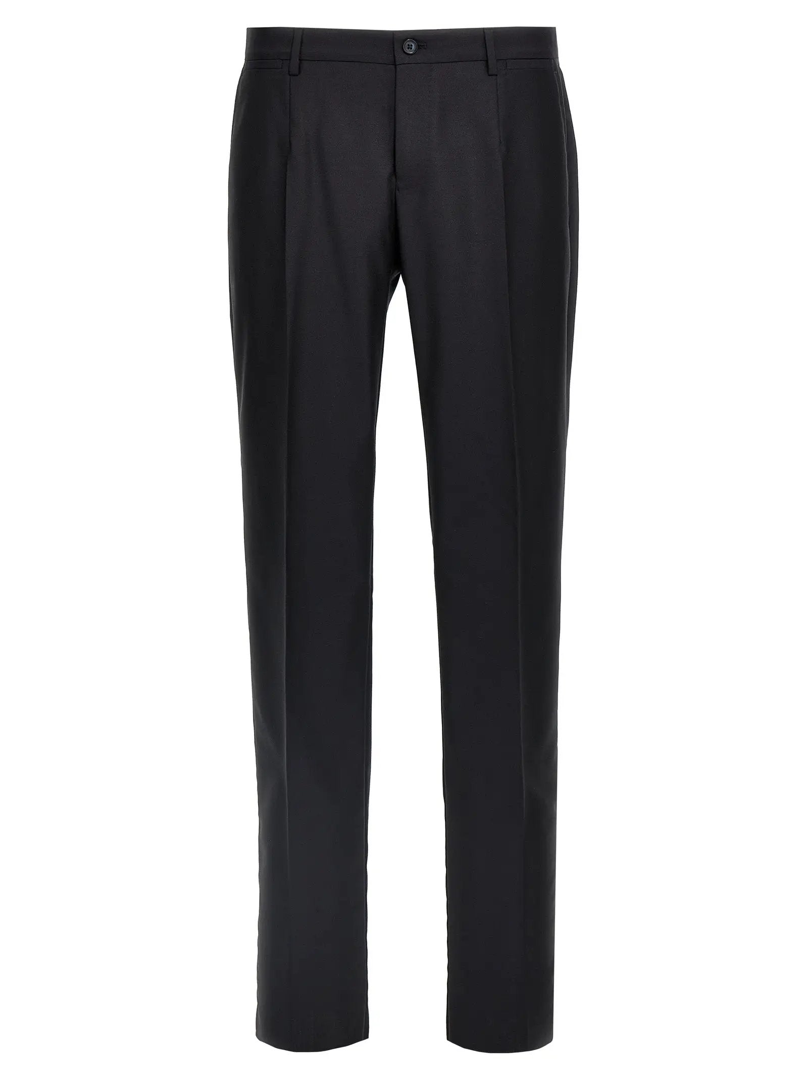 Dolce & Gabbana Blue Virgin Wool Two-Piece Suit