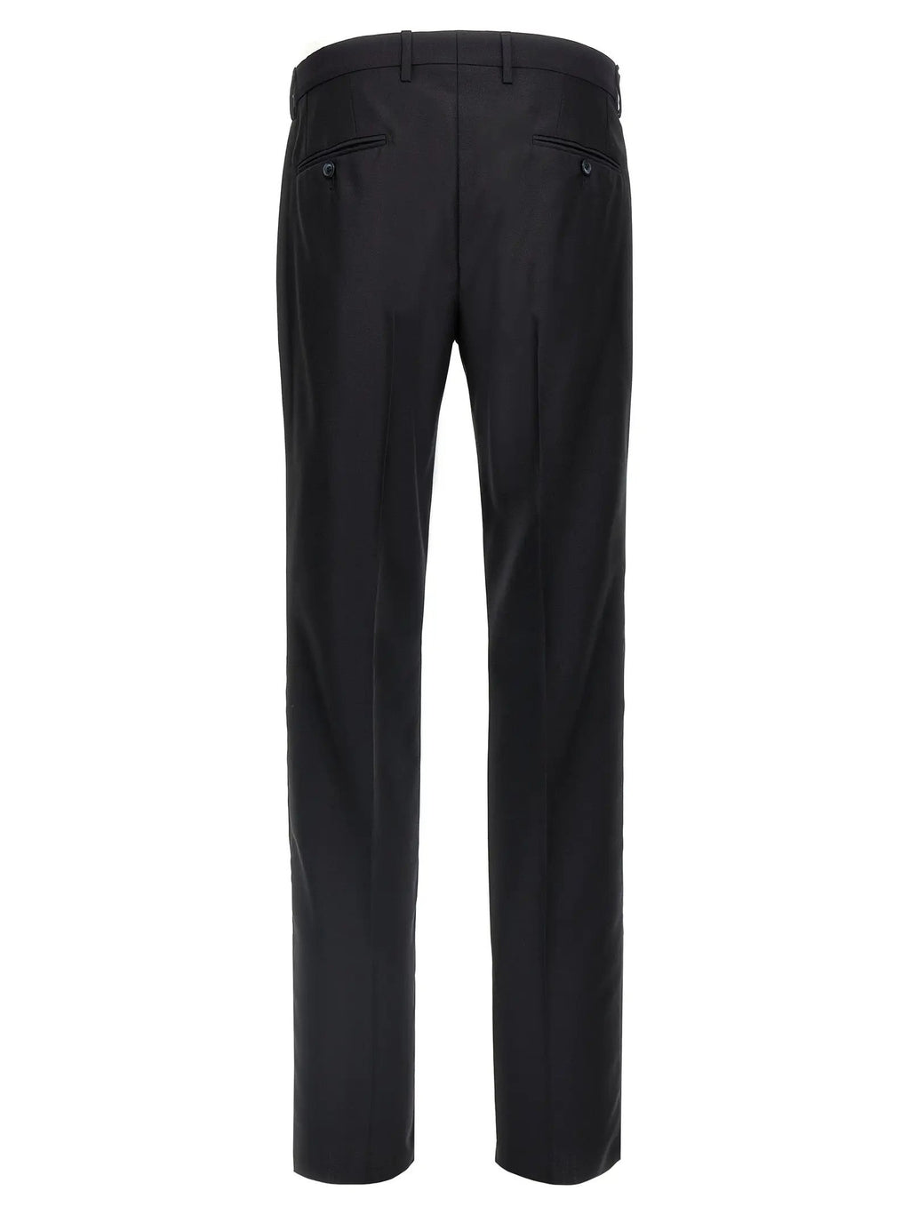 Dolce & Gabbana Blue Virgin Wool Two-Piece Suit