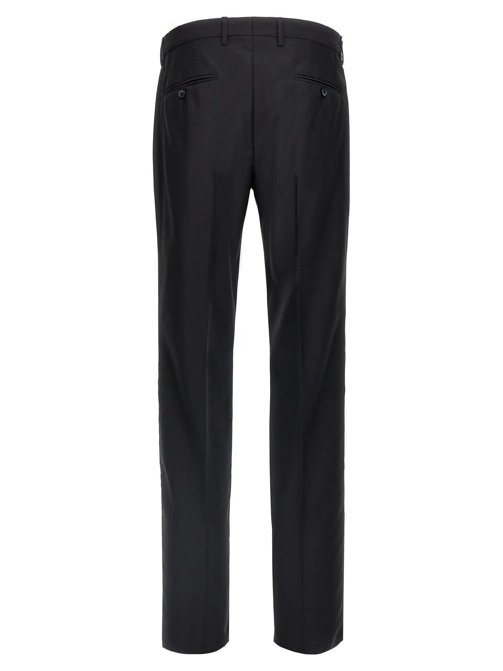 Dolce & Gabbana Blue Virgin Wool Two-Piece Suit