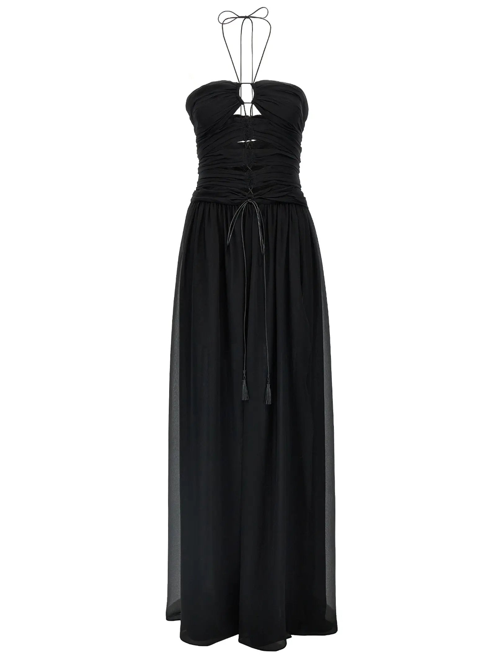Tom Ford Black Silk Long Dress