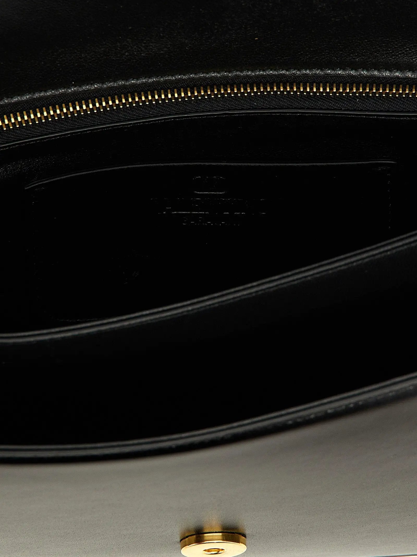 Valentino Garavani Black Calfskin Shoulder Bag