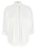 Brunello Cucinelli White Cotton Blouse
