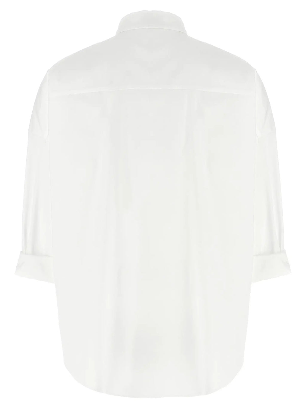 Brunello Cucinelli White Cotton Blouse