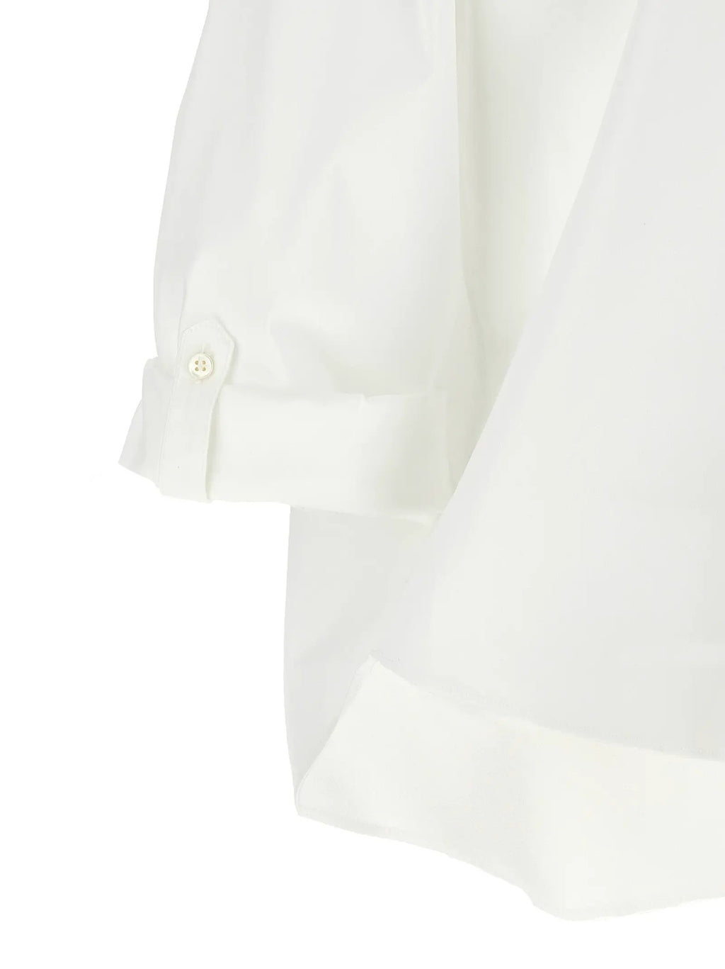 Brunello Cucinelli White Cotton Blouse