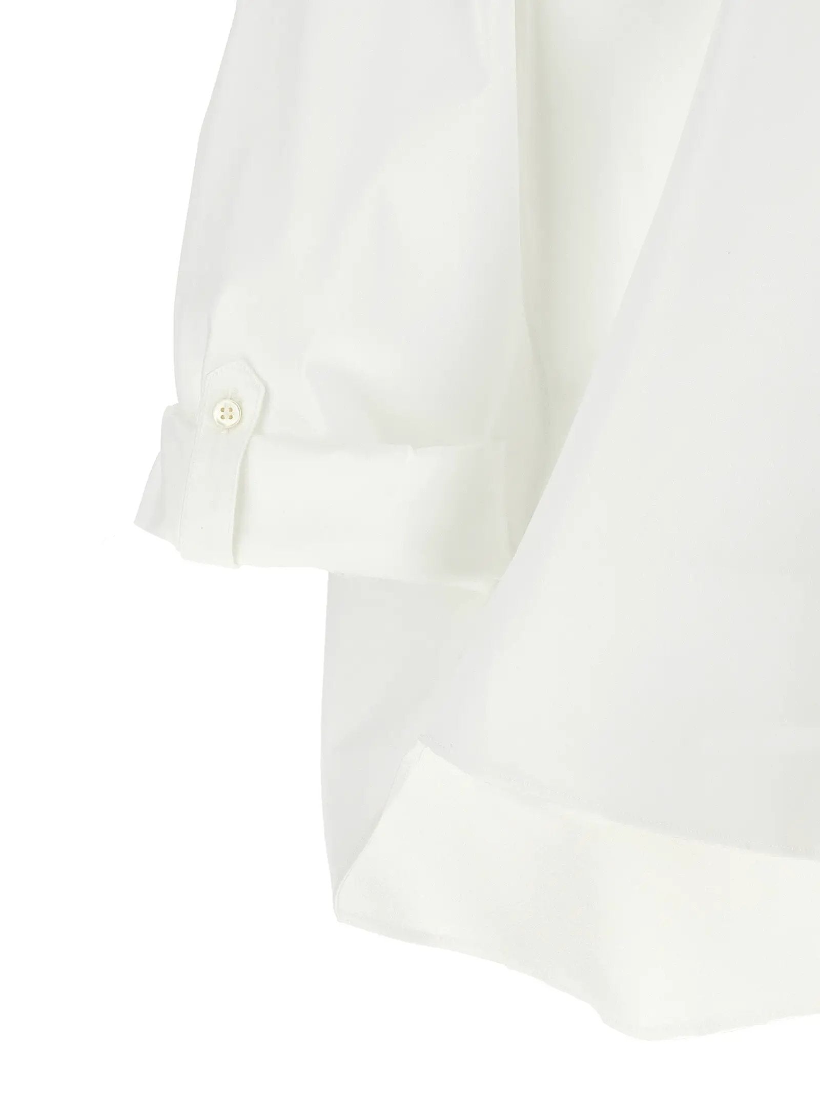 Brunello Cucinelli White Cotton Blouse