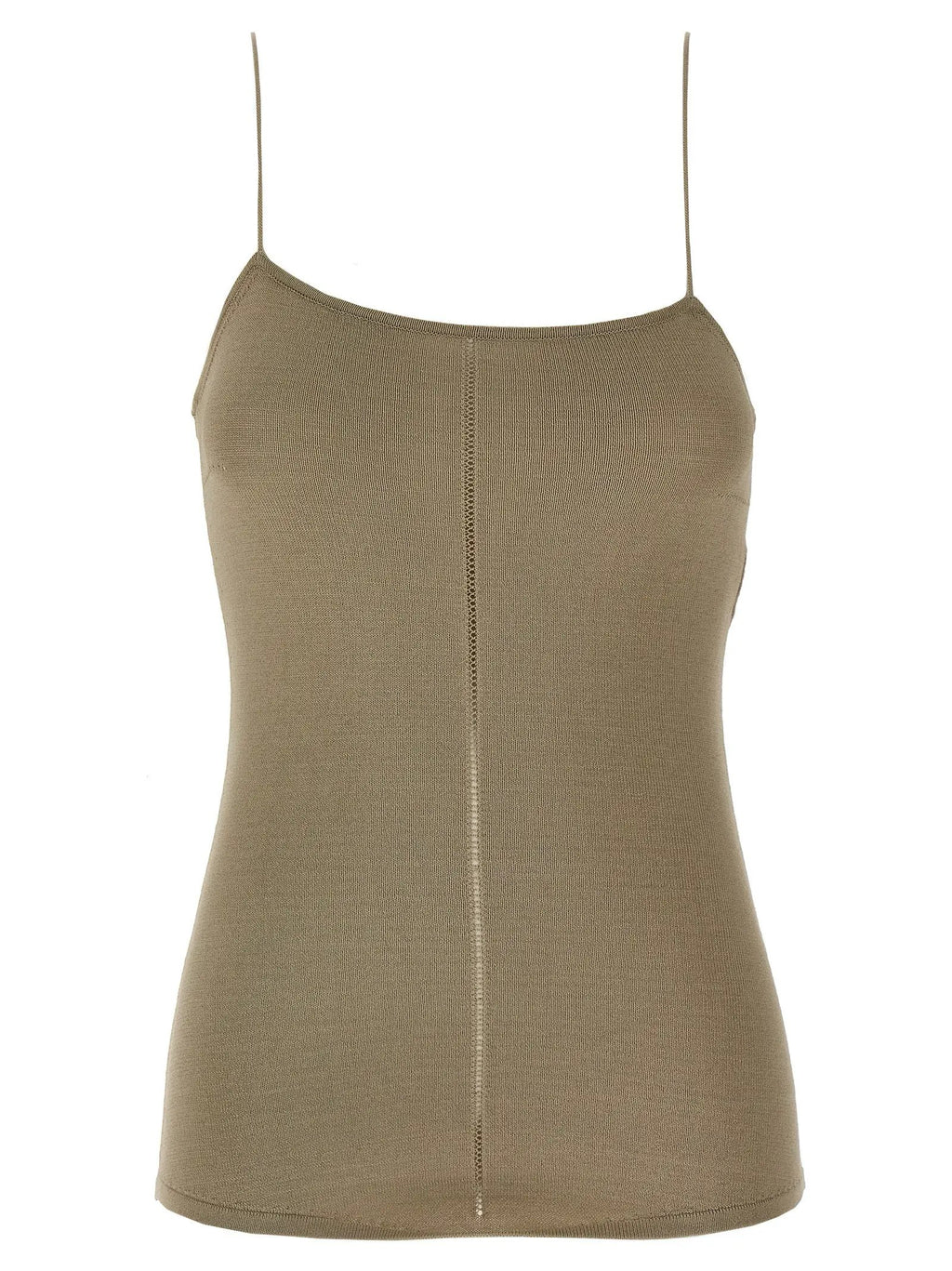 Lemaire Beige Viscose Tank Tops