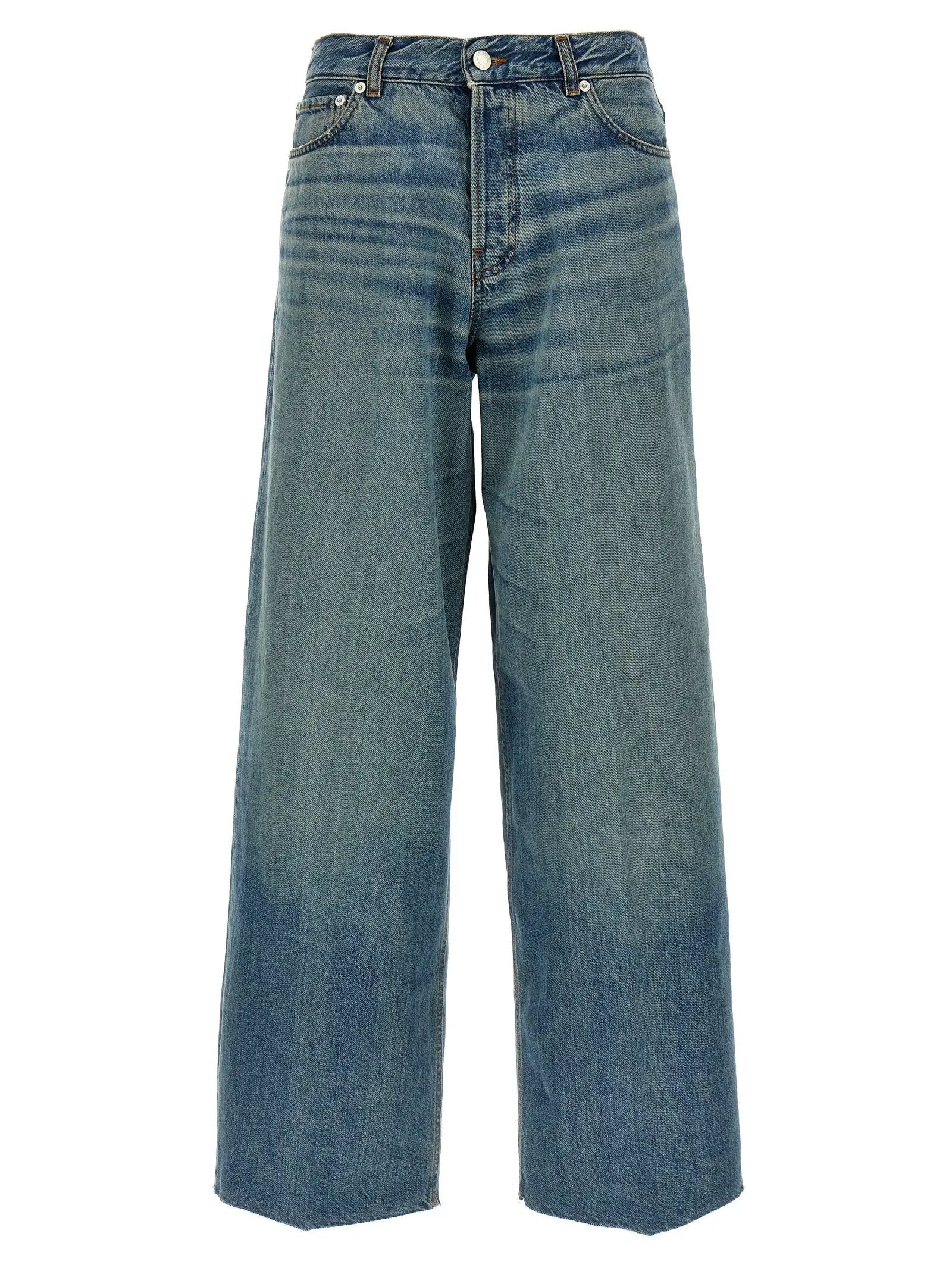 Haikure Blue Cotton Jeans Denim