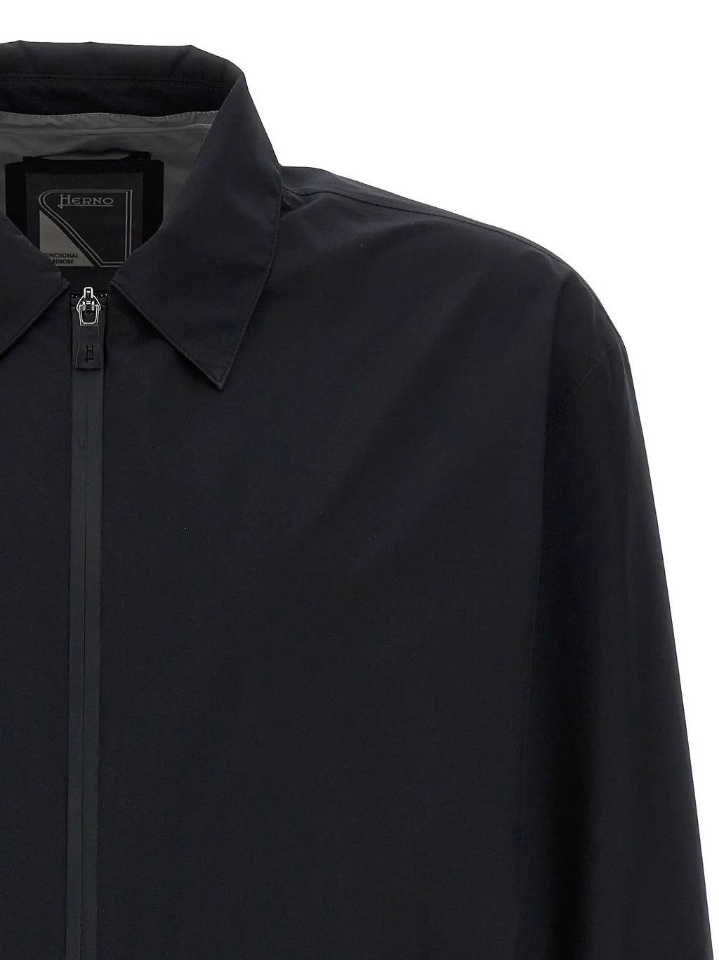 Herno Black Polyester Shell Jacket