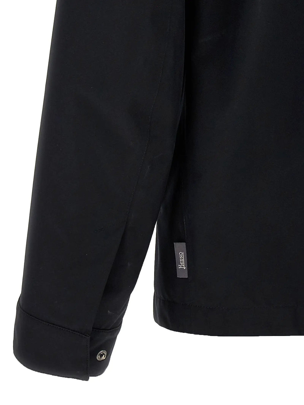 Herno Black Polyester Shell Jacket
