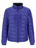 Moncler Blue Polyamide Full-Length Jacket
