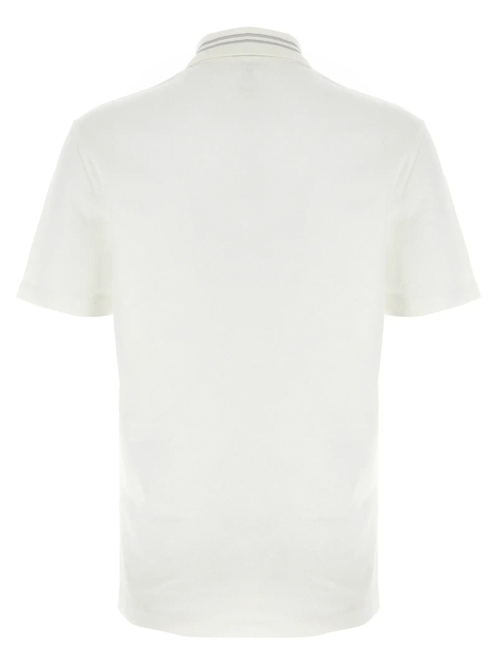 Polo Versace en coton blanc