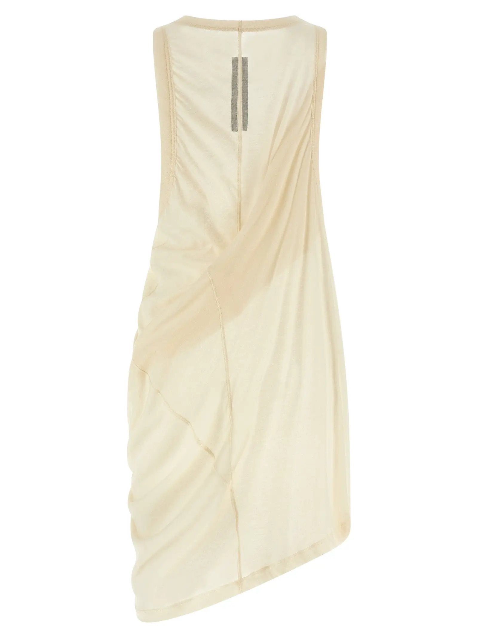 Rick Owens Beige Cotton Casual Dress