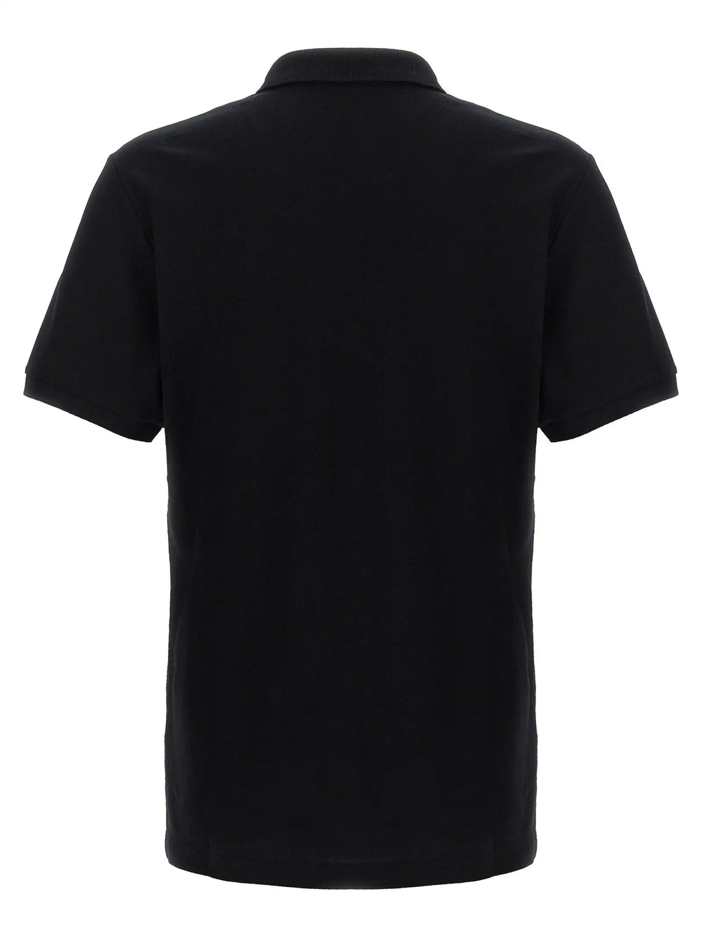 Moschino Black Cotton Polo Shirt