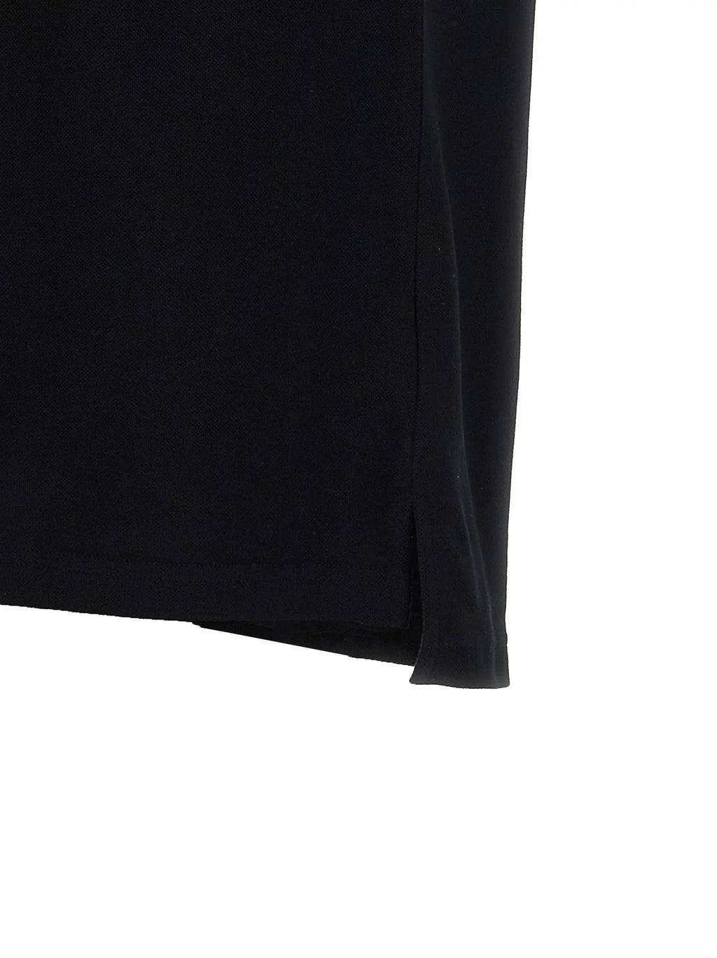 Moschino Black Cotton Polo Shirt