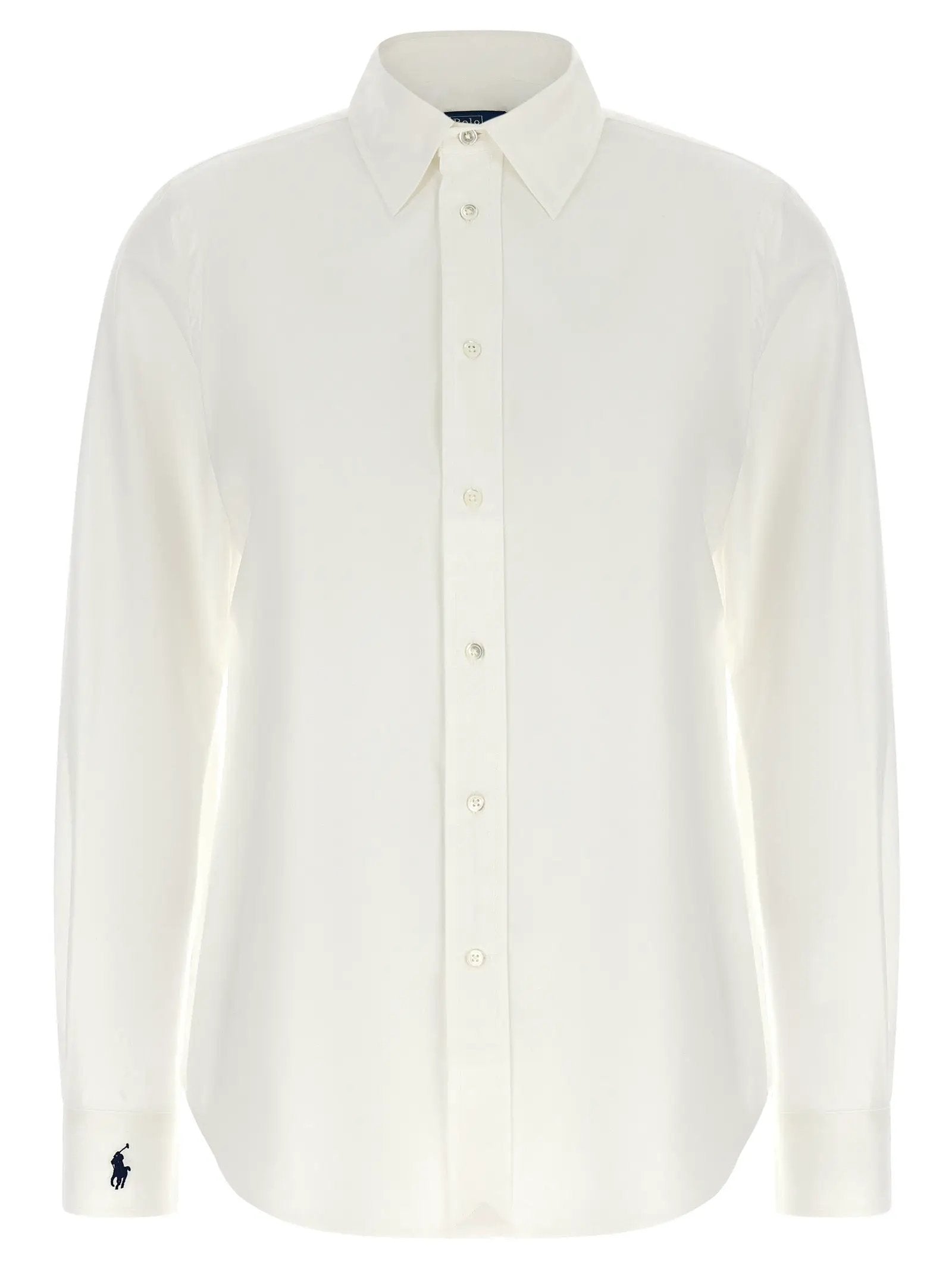 Polo Ralph Lauren White Cotton Blouse