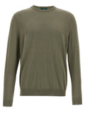 ZANONE Bicolor Cotton Cardigan