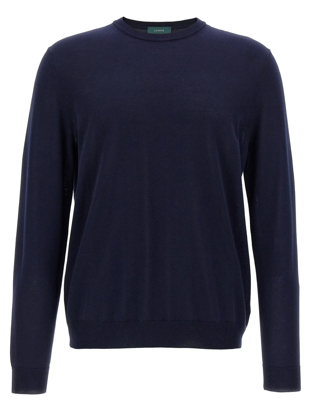 ZANONE Blue Cotton Cardigan