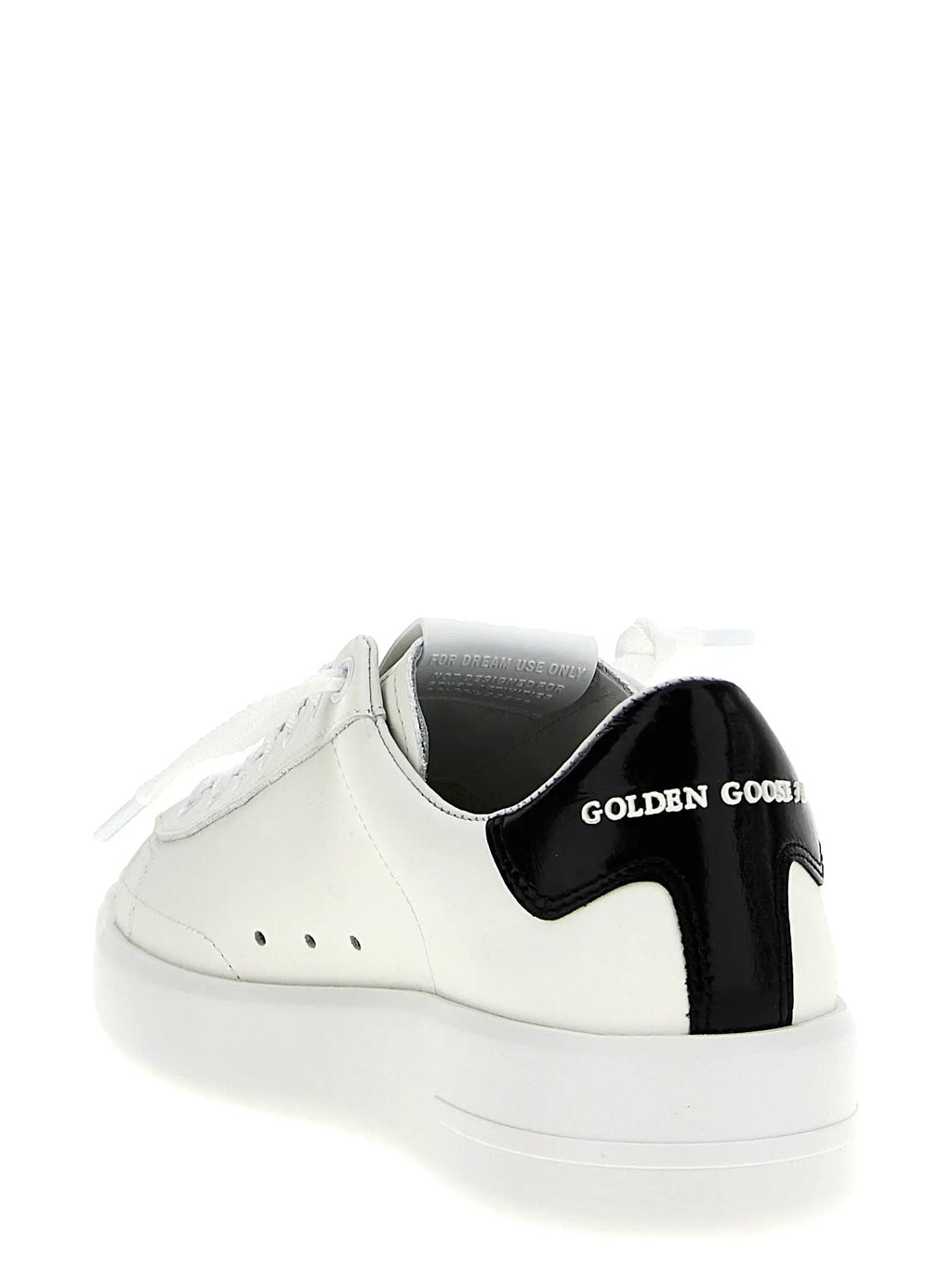 Golden Goose Black Cowhide Low Top Sneakers