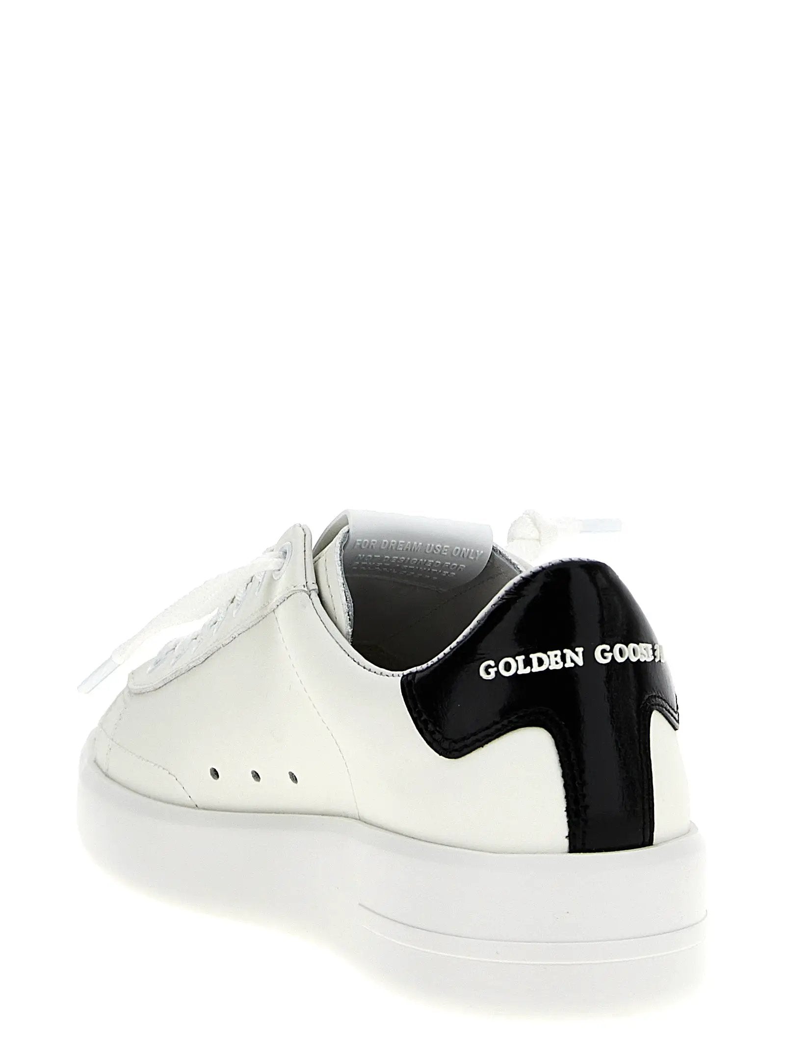 Golden Goose Black Cowhide Low Top Sneakers