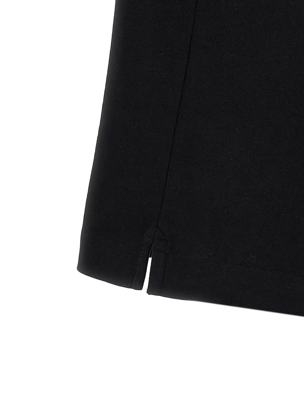 T-shirt en coton noir Maison Kitsuné