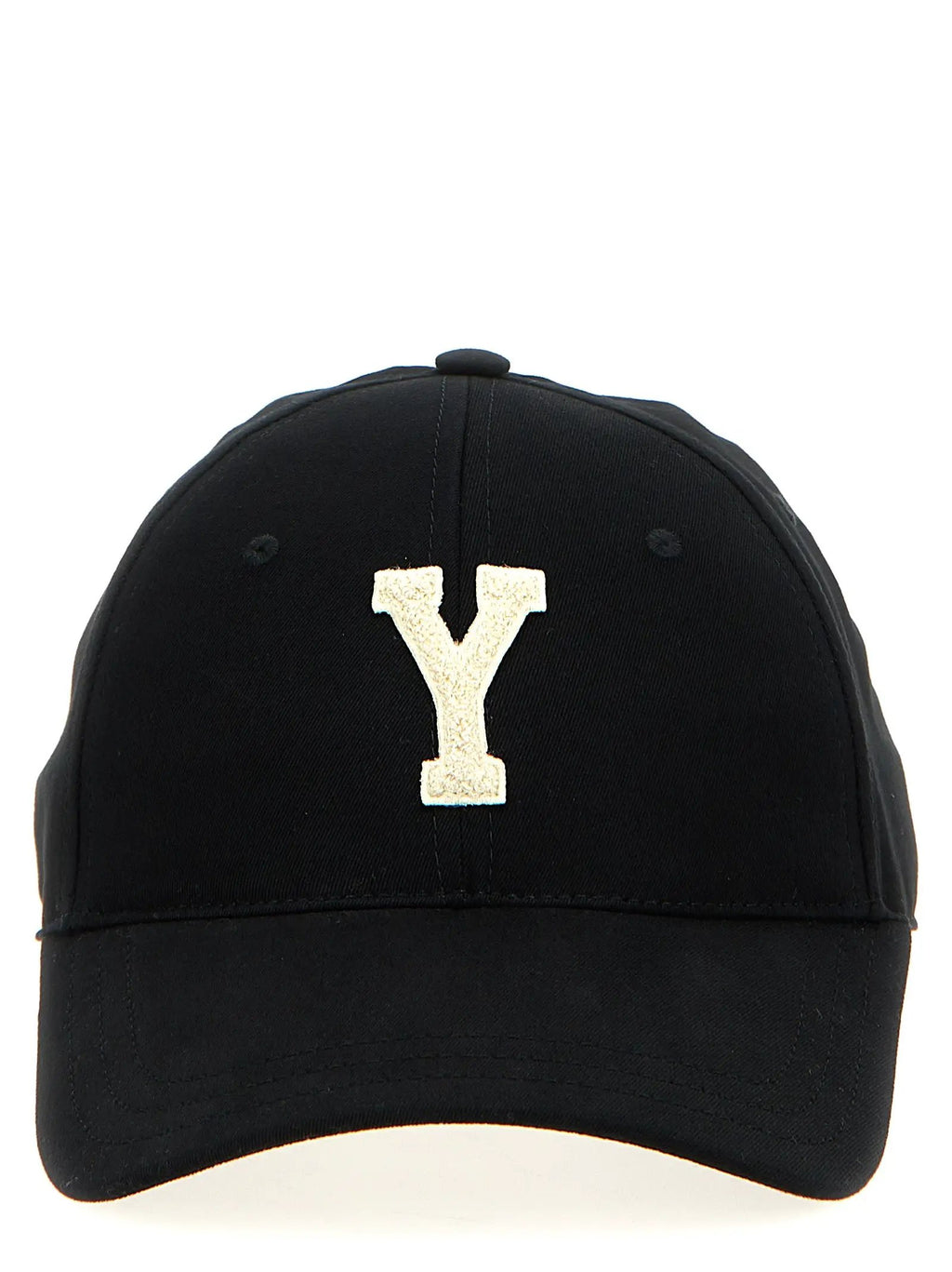 Casquette en coton noir Saint Laurent (casquette de baseball)