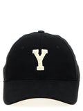 Casquette en coton noir Saint Laurent (casquette de baseball)