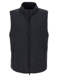 Herno Black Polyamide Sleeveless Jacket