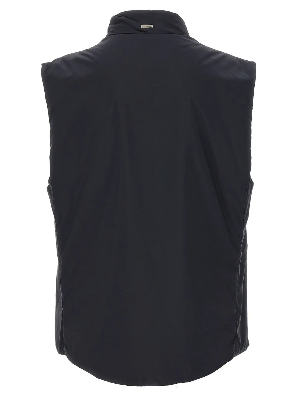 Herno Black Polyamide Sleeveless Jacket