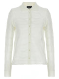 Tom Ford White Cotton Cardigan