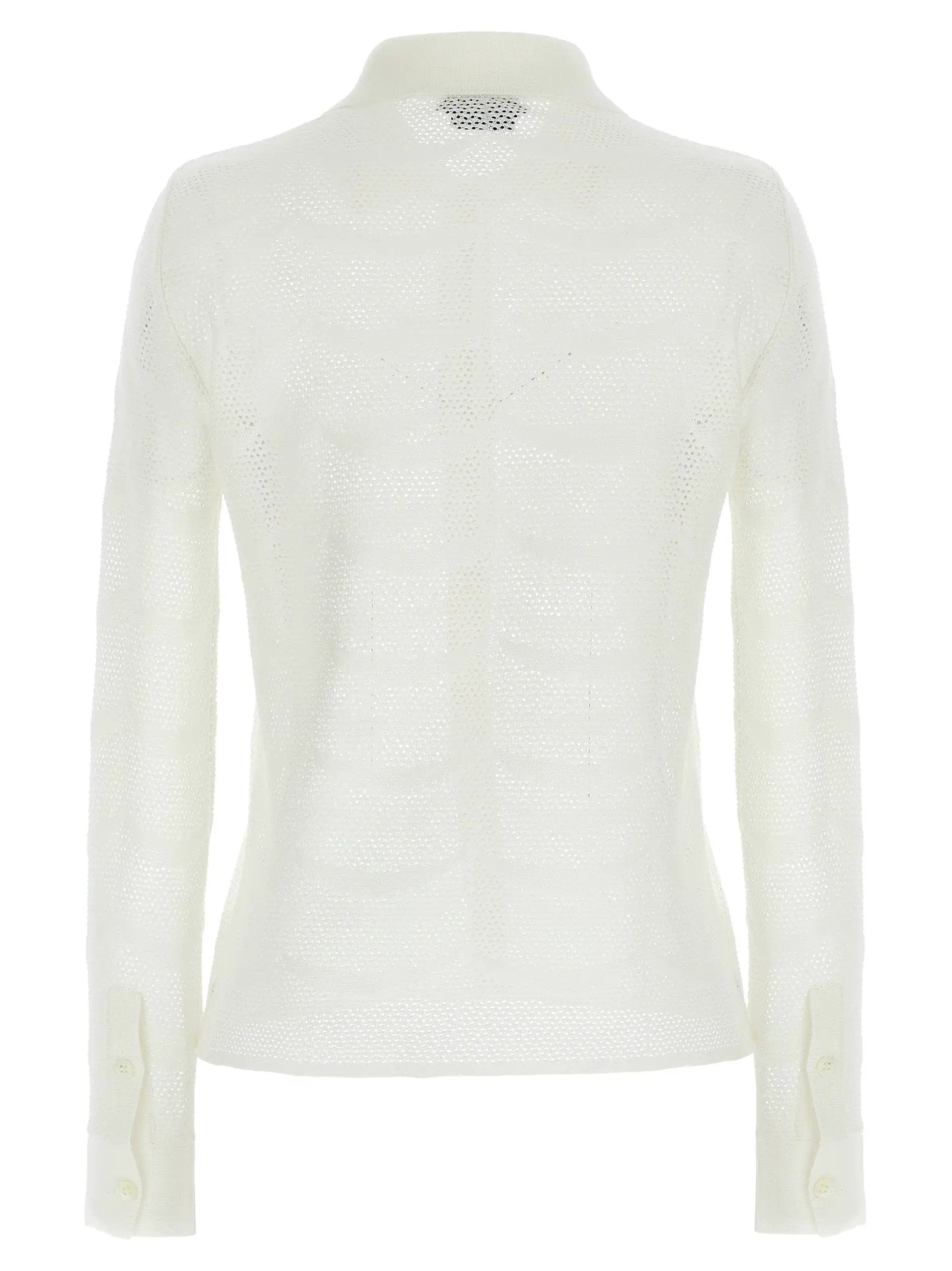 Tom Ford White Cotton Cardigan
