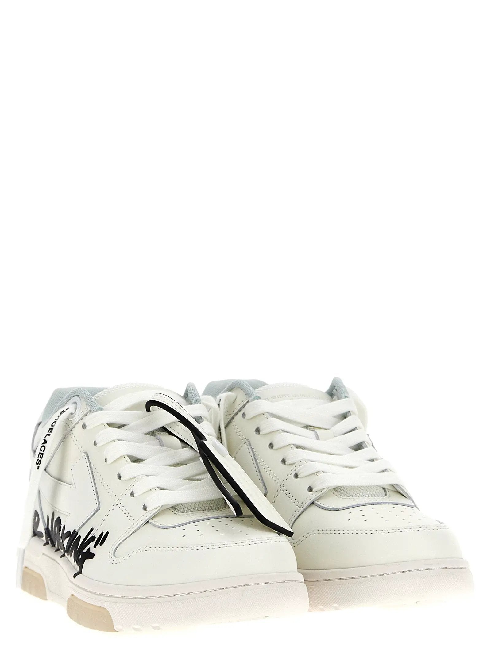 Off-White Bicolor Bovine Leather Low Top Sneakers