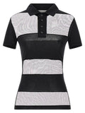 Coperni Black Cotton Polo Shirt