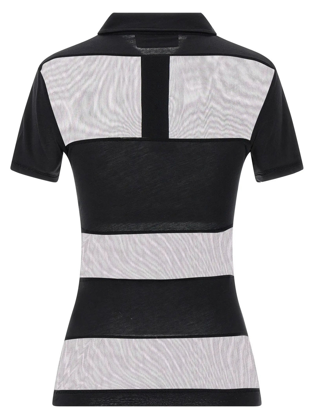 Coperni Black Cotton Polo Shirt