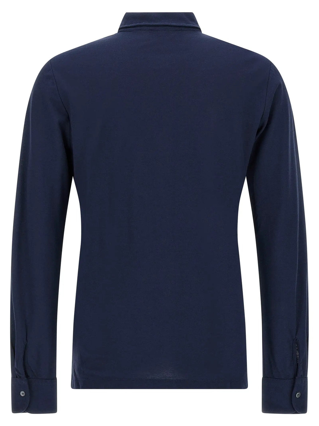 ZANONE Blue Cotton Blouse