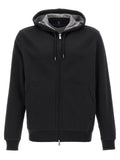 Brunello Cucinelli Black Cotton Sweatshirt