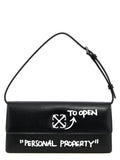 Off-White Bicolor Calfskin Shoulder Bag